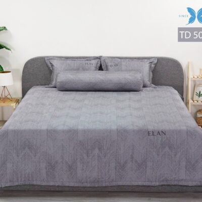 Chăn bốn mùa Tencel in cao cấp TD5058