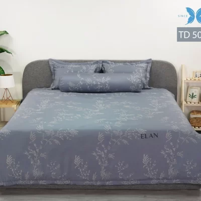 Chăn bốn mùa Tencel in cao cấp TD5055