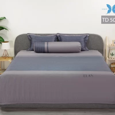 Chăn bốn mùa Tencel in cao cấp TD5056