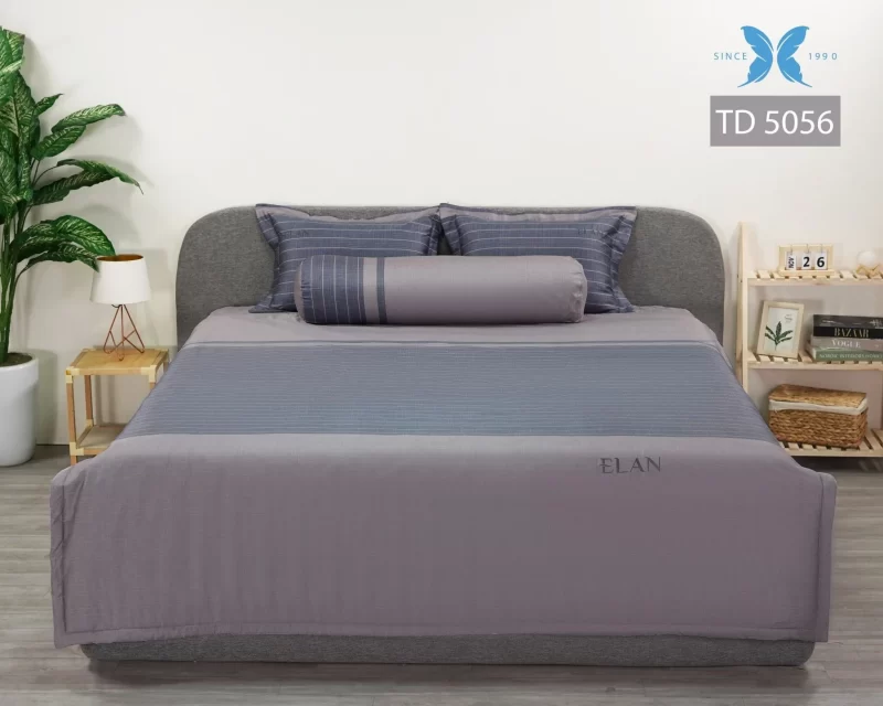 Chăn bốn mùa Tencel in cao cấp TD5056