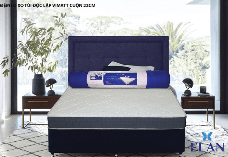 Tận Hưởng Giấc Ngủ Êm Ái Với Nệm Lò Xo Túi Độc Lập VIMATT – Sản Phẩm Cao Cấp Từ Elan
