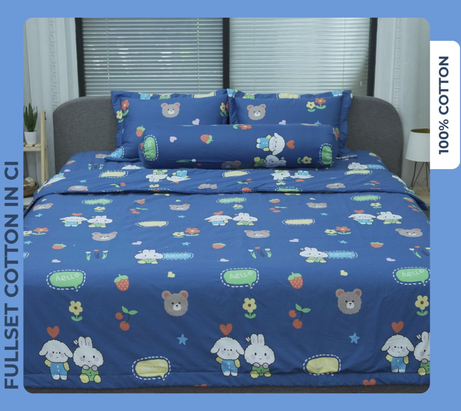 Fullset Cotton In CI Elan: Dịu Mát Và Thoải Mái Mỗi Đêm