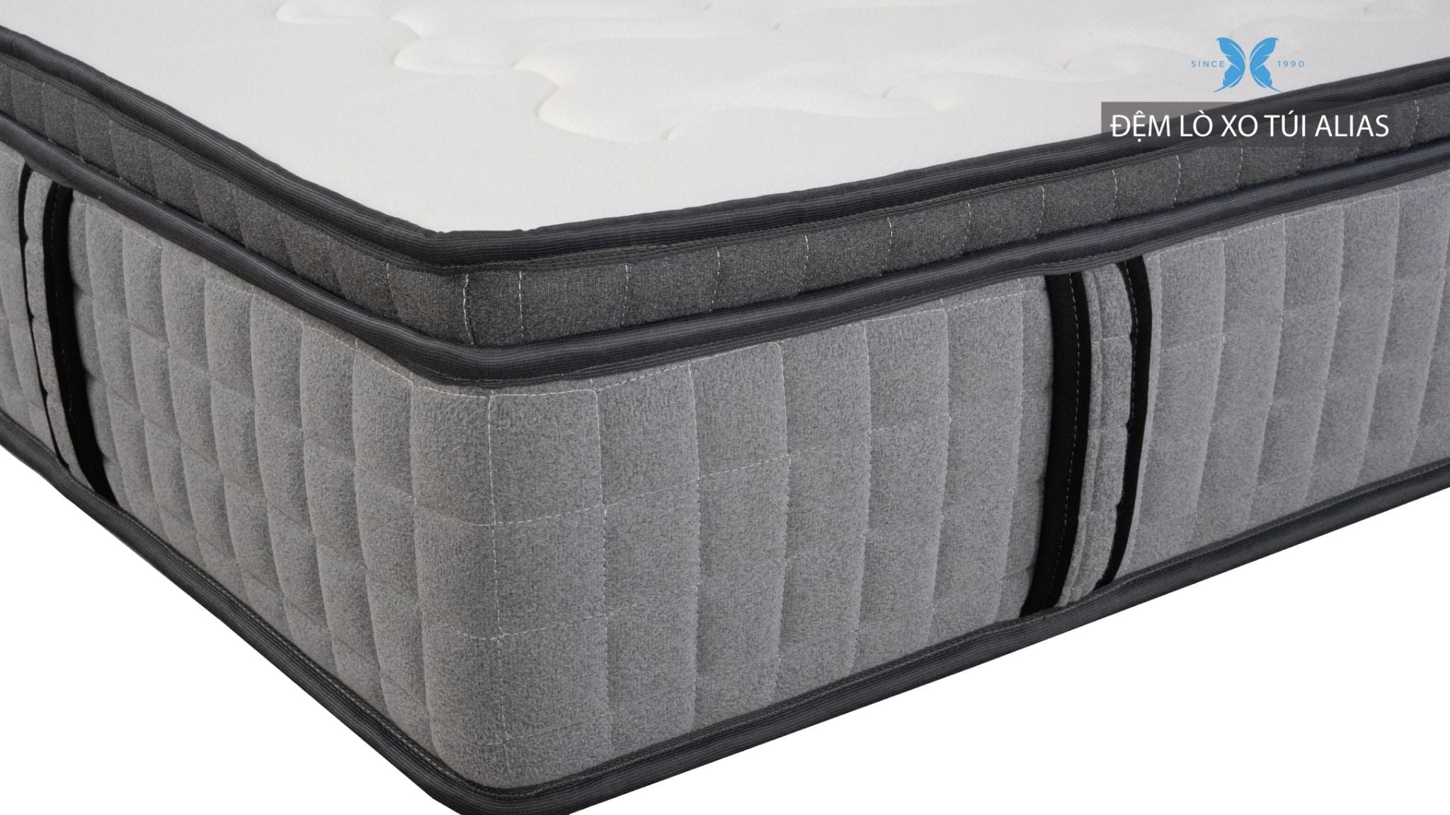 Đệm Lò Xo Túi ELAN Alias 27cm – Công Nghệ Lò Xo Độc Lập Nâng Đỡ Cột Sống, Giấc Ngủ Trọn Vẹn