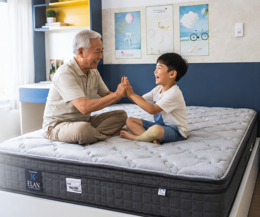 Giấc Ngủ Sâu Hơn Nhờ Công Nghệ Nệm Lò Xo Túi Độc Lập
