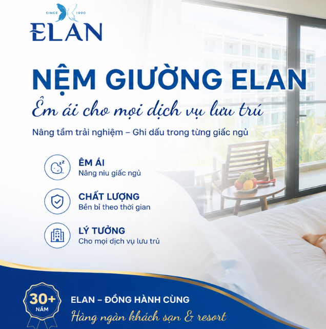 Không Gian Nghỉ Dưỡng Đẹp - Sẽ Chưa Trọn Vẹn Nếu Thiếu Một Chiếc Đệm Tốt