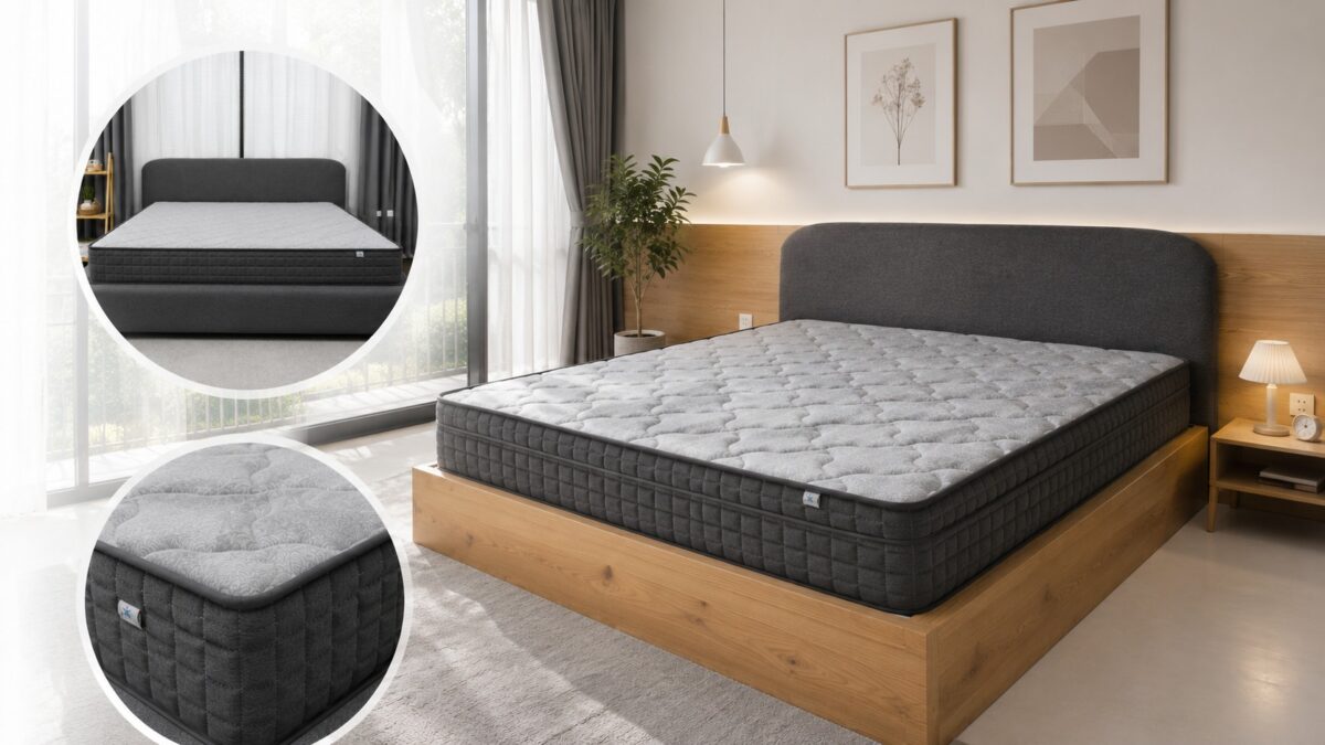 Chuyên phân phối đệm lò xo túi độc lập 21cm chính hãng 100%. Đệm êm ái, thoáng khí, độ bền 15 năm. Xem bảng giá ưu đãi mới nhất