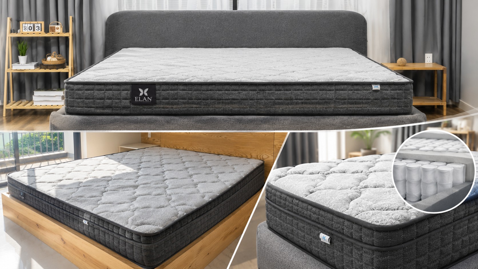 Chuyên phân phối đệm lò xo túi độc lập 21cm chính hãng 100%. Đệm êm ái, thoáng khí, độ bền 15 năm. Xem bảng giá ưu đãi mới nhất