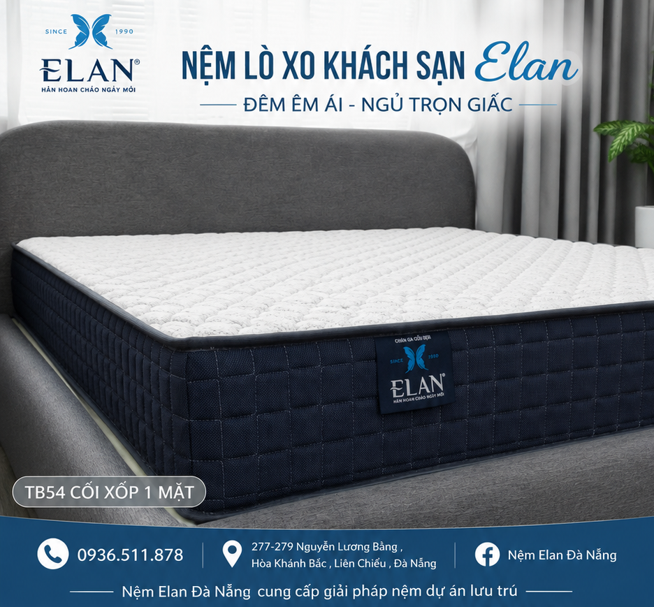 Đệm Lò Xo Elan TB 054 Có Phù Hợp Cho Khách Sạn Và Resort Không?