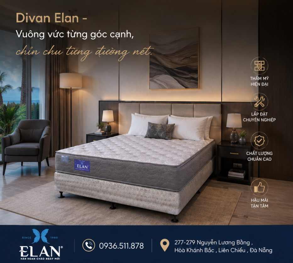 Divan Elan Có Những Kích Thước Nào? Cách Chọn Kệ Giường Phù Hợp Với Nệm Và Không Gian