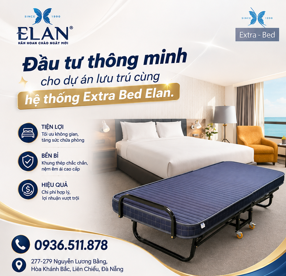 Giường Gấp ELAN Có Gì Đặc Biệt?
