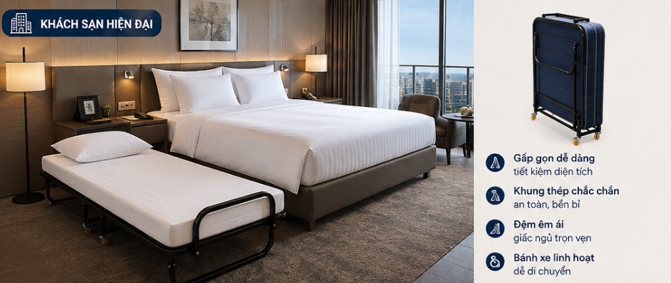 Một Chiếc Giường Phụ, Nhiều Tình Huống Sử Dụng: Tối Ưu Vận Hành Cùng Extra Bed ELAN