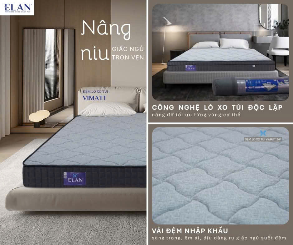 Nệm Foam Đa Tầng II Có Gì Khác Biệt So Với Nệm Lò Xo?