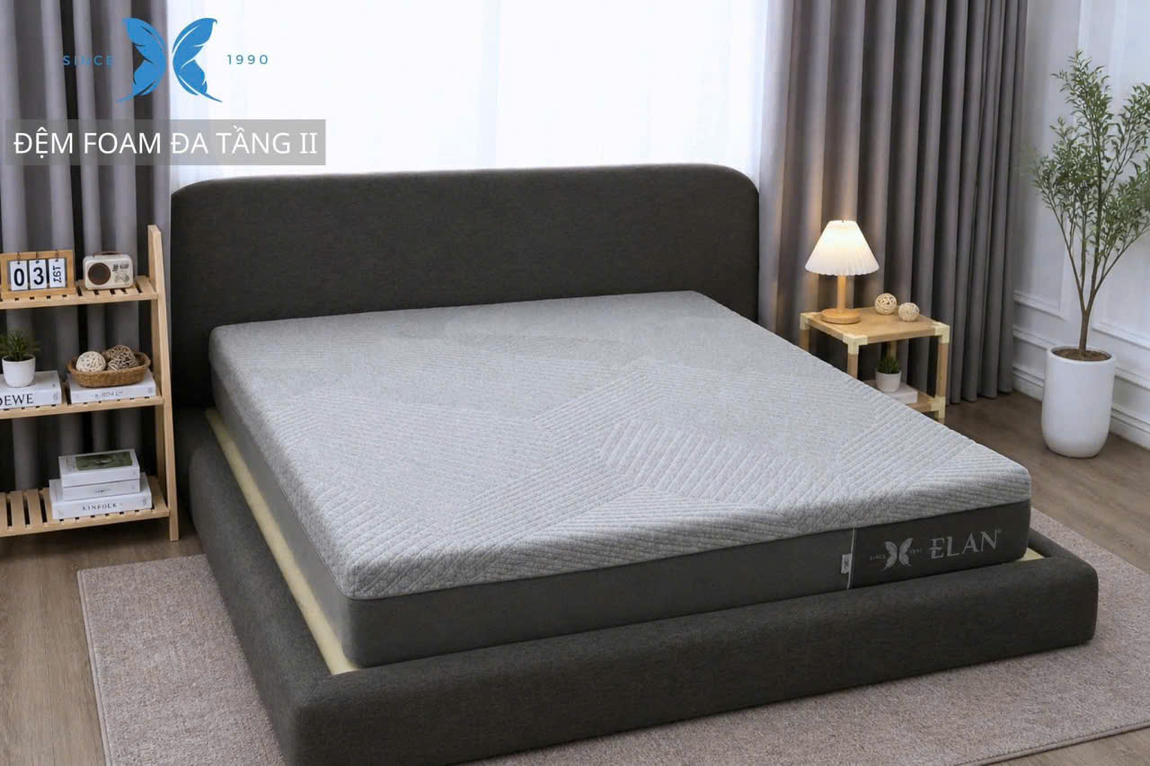 Nệm Foam Đa Tầng II Elan – Tăng Sự Thoải Mái Cho Không Gian Nghỉ Dưỡng
