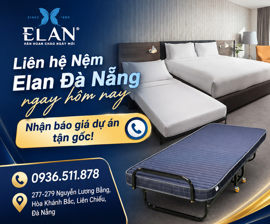 Trang Bị Giường Phụ Cho Khách Sạn, Resort: Vì Sao Extra Bed ELAN Được Chọn