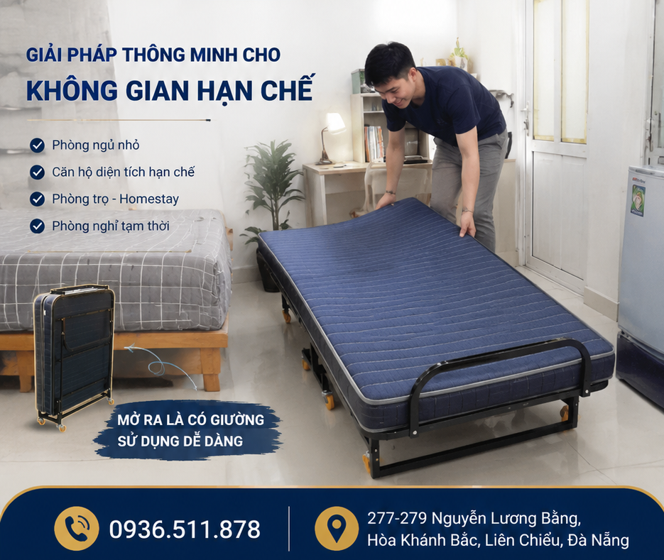Ứng Dụng Của Giường Phụ – Giải Pháp Linh Hoạt Cho Khách Sạn, Gia Đình Và Nhiều Không Gian